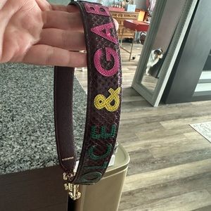Dolce & Gabbana handbag strap